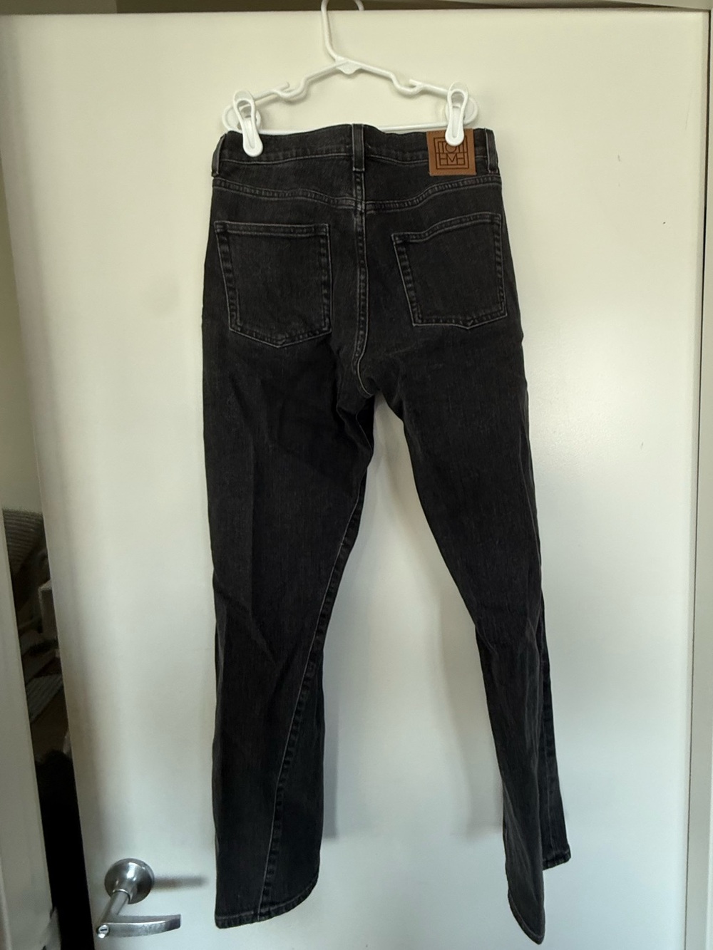 Toteme Twisted Seam Jeans in Denim Grey - Picture 3 of 6